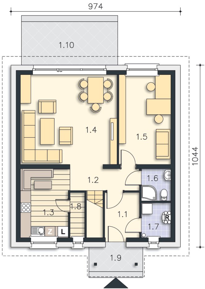 Valletta Pasywny 6 (LDP06)