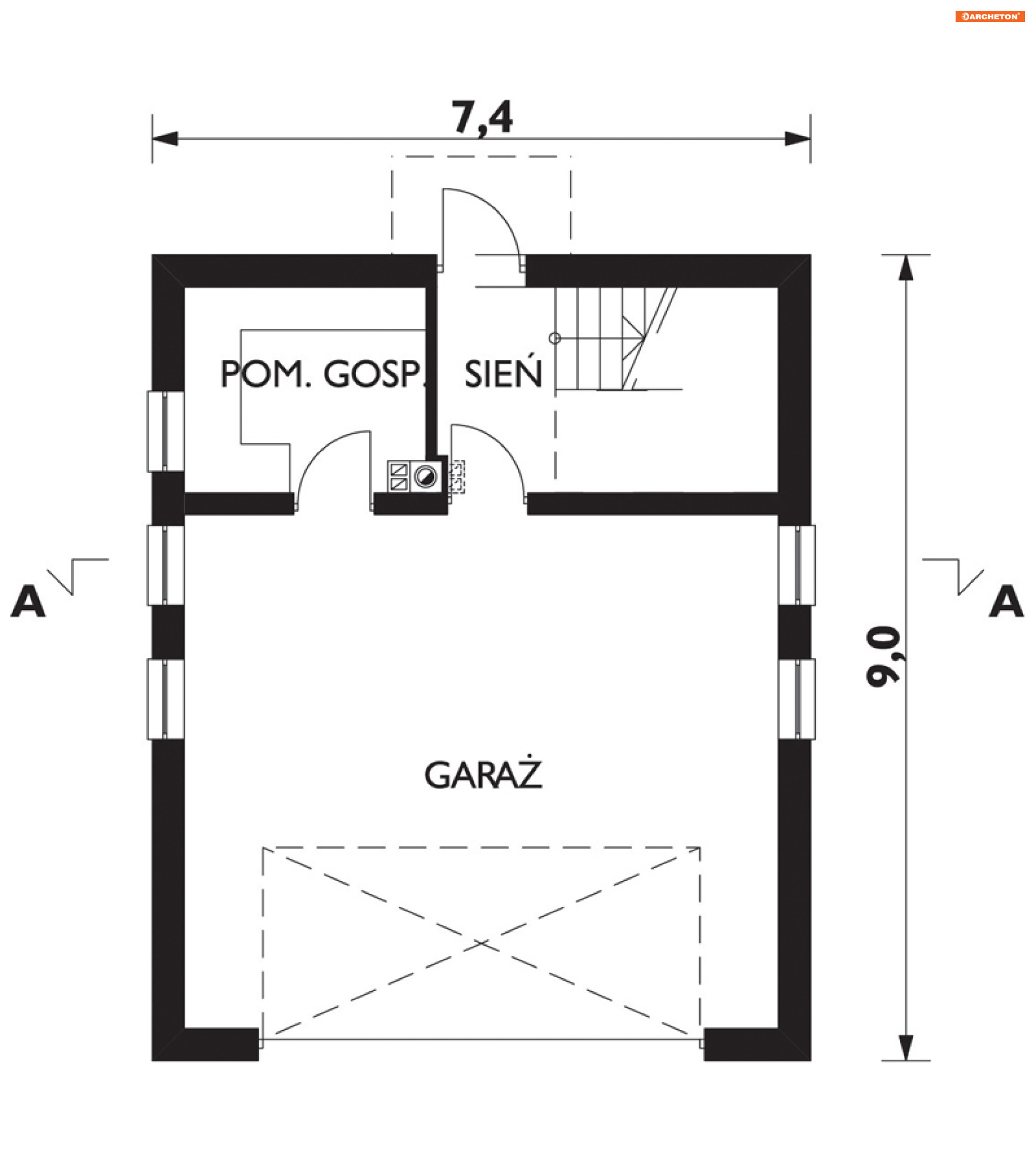 Garaż M8