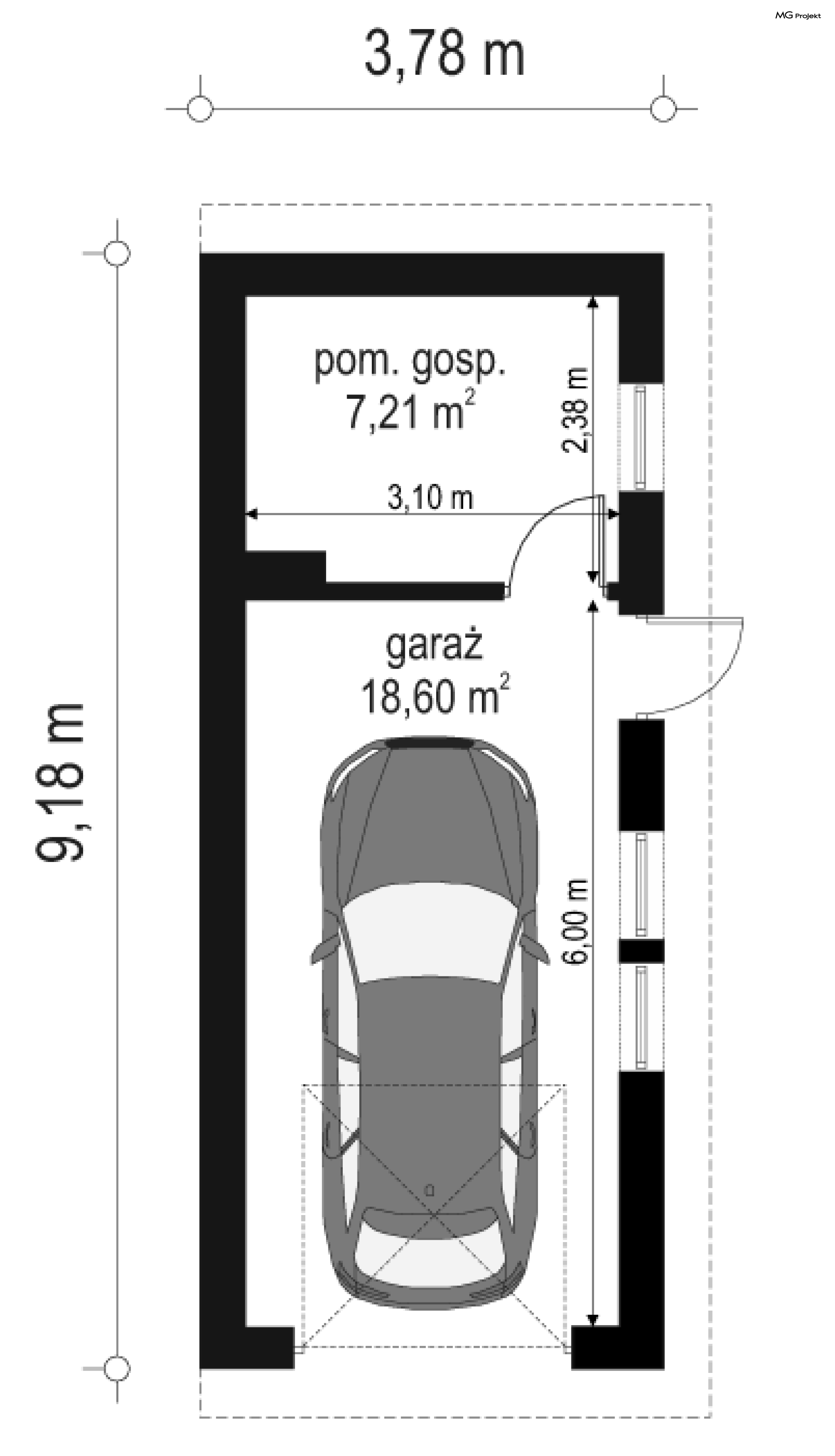 Garaż BG03