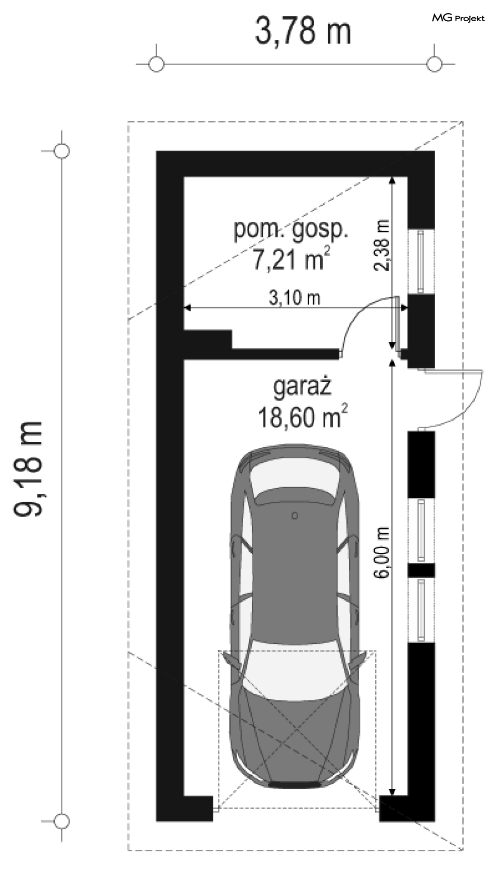 Garaż BG04