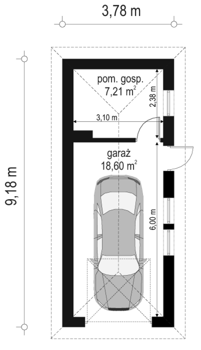 Garaż BG05
