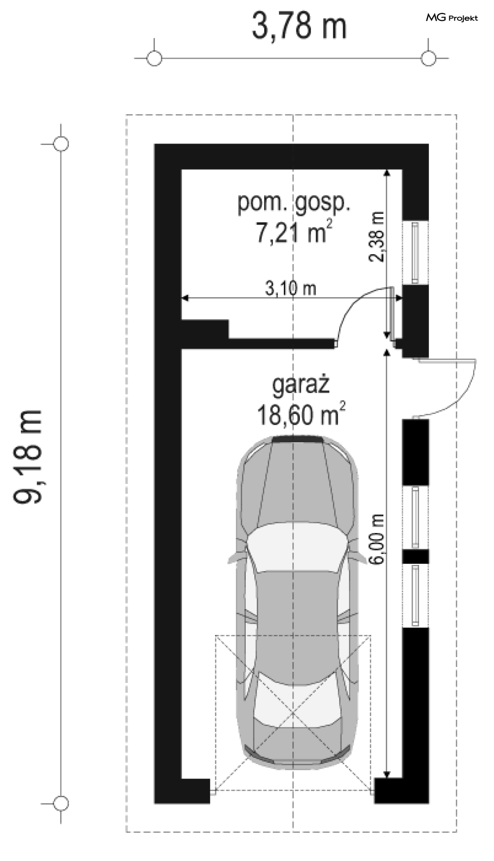 Garaż BG06