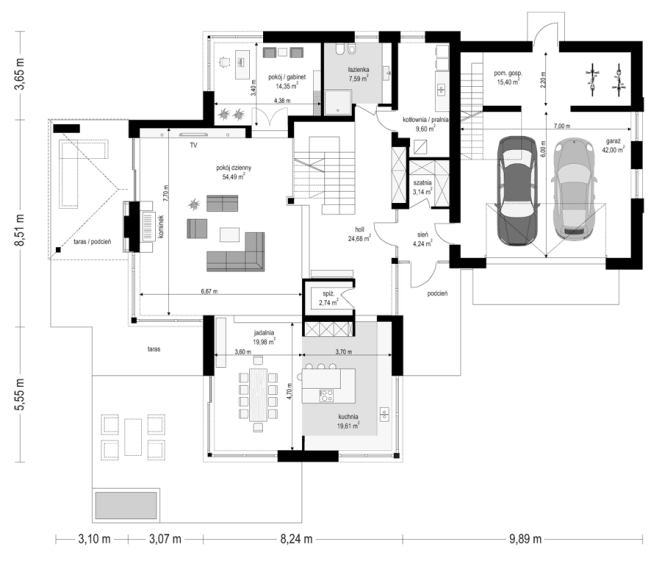 Dom z Widokiem B